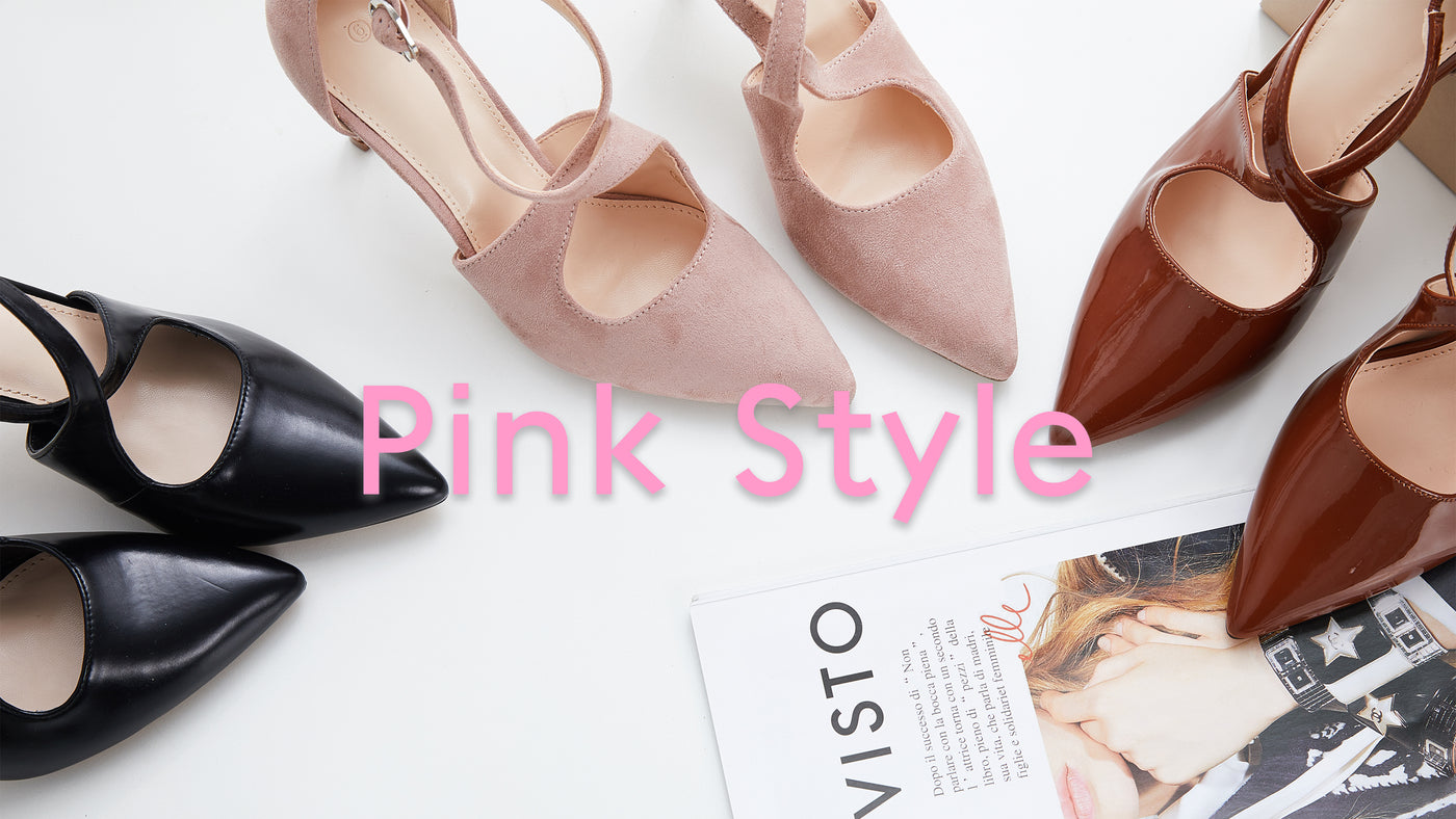 Cute Pink Color Shoes