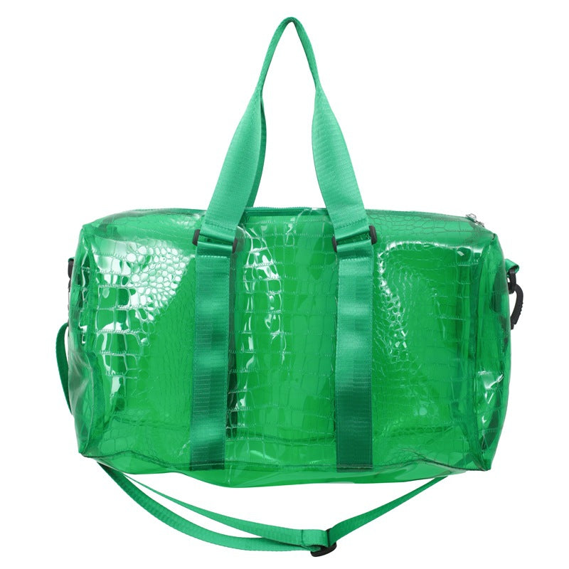 Transparent Storage Bag For Travel Waterproof Sports Fitness Bag Luggage Bag