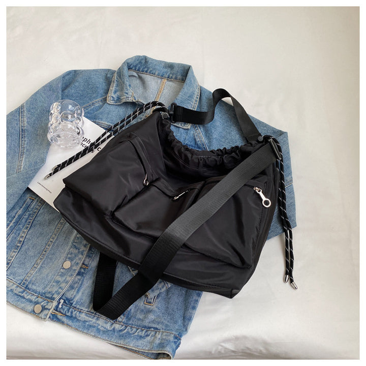 Large Capacity Crossbody Bag Multi Pockets Shoulder Bag Messenger Bag For Travel