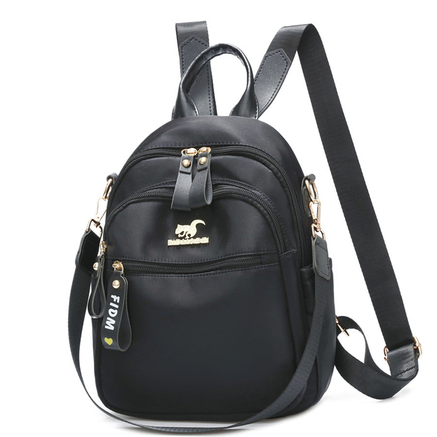 Casual Large Capacity Backpack Trendy Color Contrast Daypack Cute Shool Bag for Student