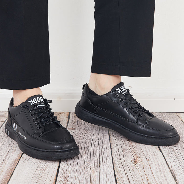 Men's Slip On Sneakers Casual Walking Uniform Shoes