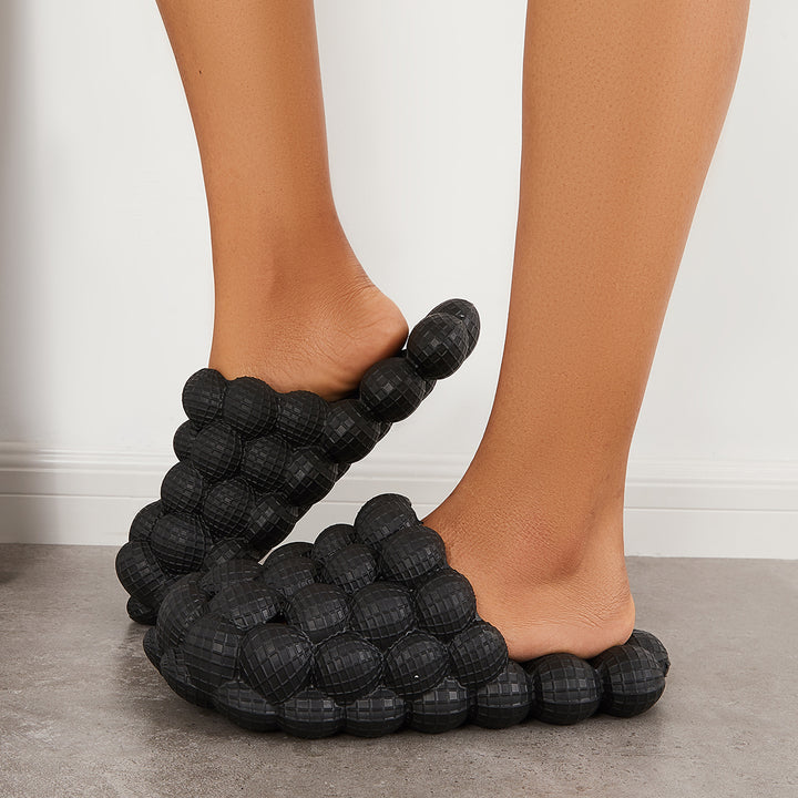 Bubble Massage Slippers Non-Slip Waterproof Flat Sandals
