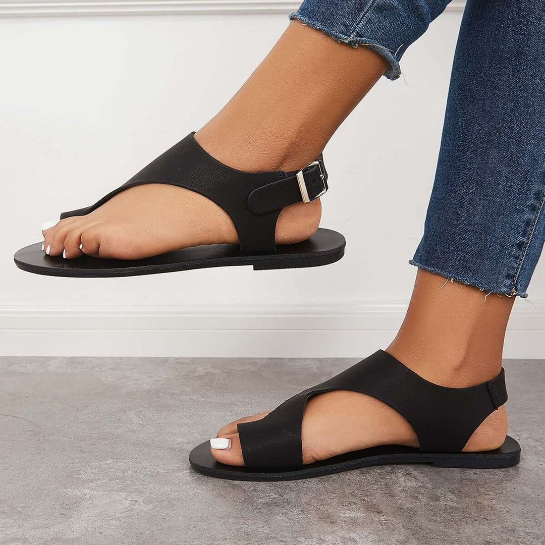 Casual Toe Post Flat Sandals Slingback Shoes