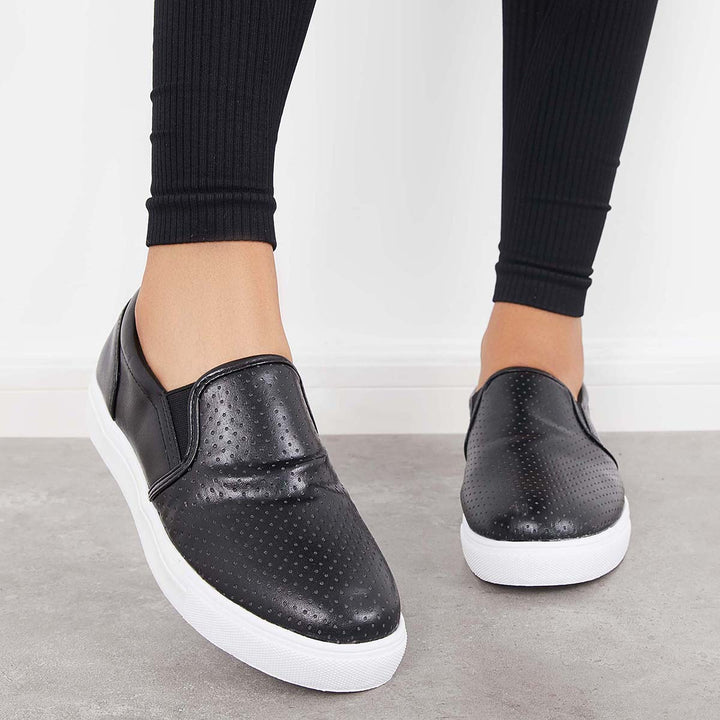 Casual Slip on Flat Loafers Low Top Sneakers