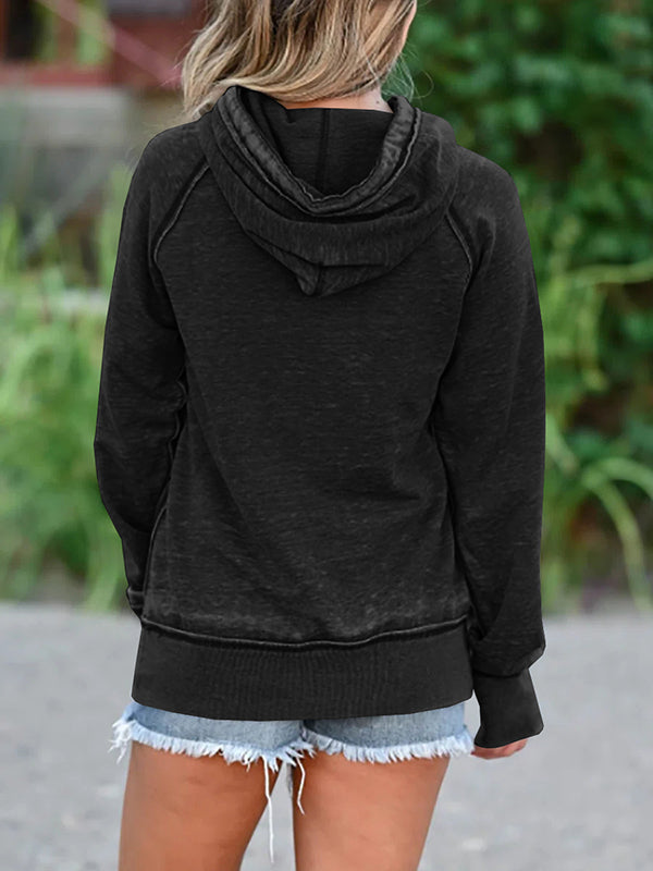 Women Hooded Tops Long Sleeve Hoodies Athletic Pullover Sweatshirts