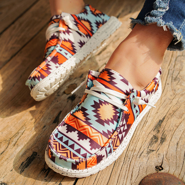 Lightweight Walking Shoes Slip on Flat Loafers