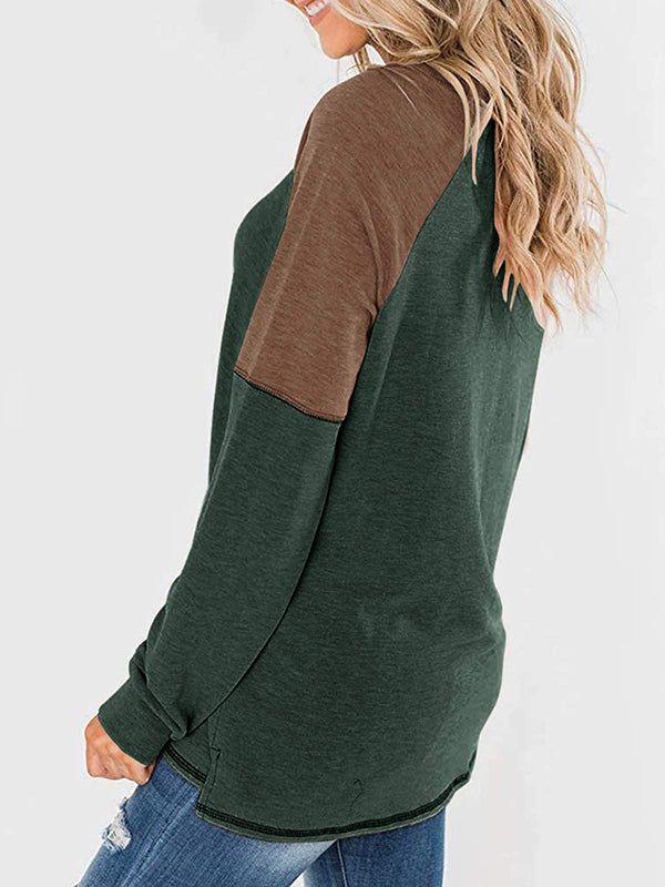Comfy Short Sleeves Tunic Crew Neck Summer Tops