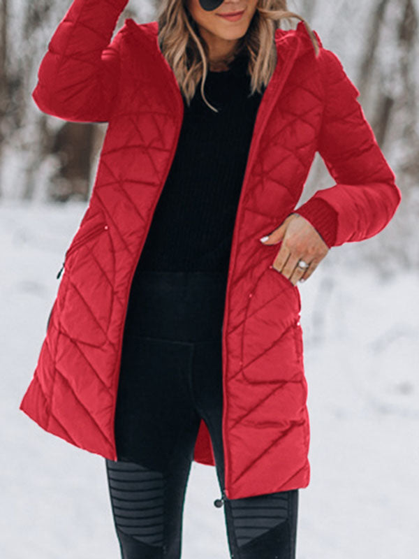 Women Light Down Packable Winter Coat Hooded Outerwear Puffer Jacket