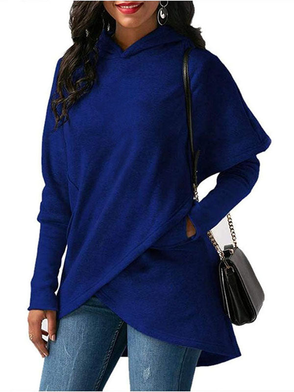 Women Crewneck Hoodies Tunic Sweatshirts Long Sleeve Tops Pullovers