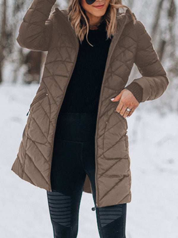 Women Light Down Packable Winter Coat Hooded Outerwear Puffer Jacket