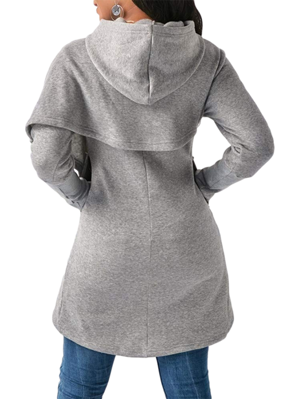 Women Crewneck Hoodies Sweatshirts Long Sleeve Slim Tops Loose Pullovers