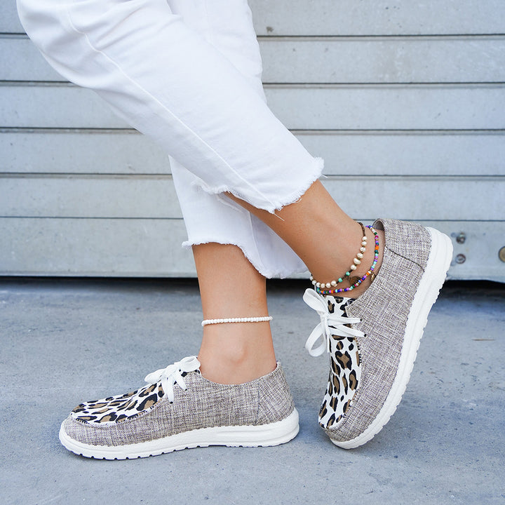 Lightweight Mesh Knit Sneakers Slip on Walking Shoes