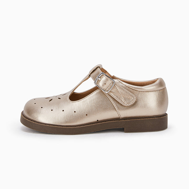 Classic Girl Mary Jane School Uniform Flats Ankle Strap Dress Shoes