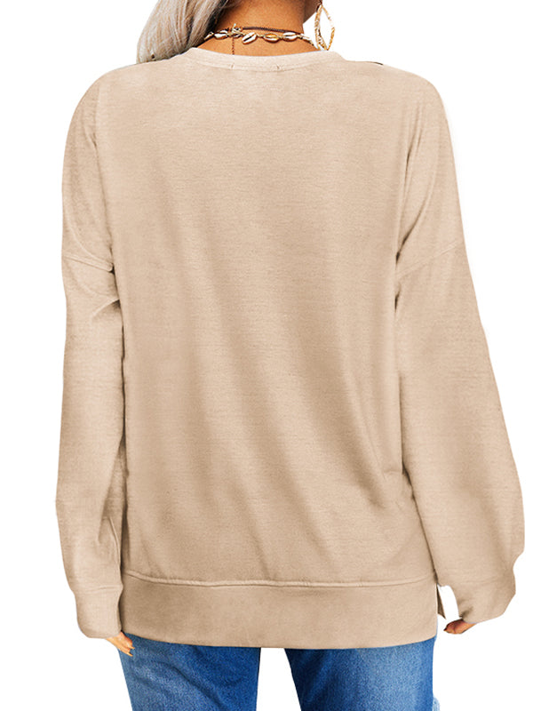 Women Half Quarter Zip Pullover Long Sleeve Shirts V Neck Graphic Sweatshirts Tops
