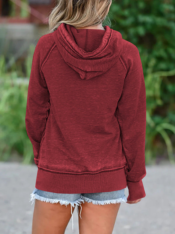 Women Hooded Tops Long Sleeve Hoodies Athletic Pullover Sweatshirts